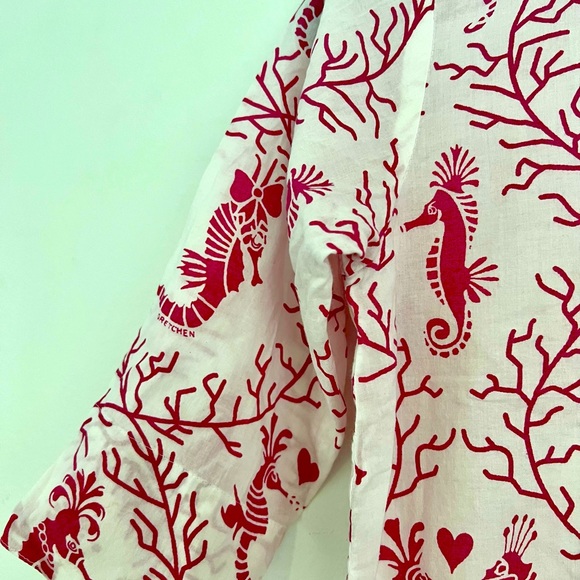 Gretchen Scott Designs Girls Cotton Tunic Dress 10/12 - Picture 5 of 6